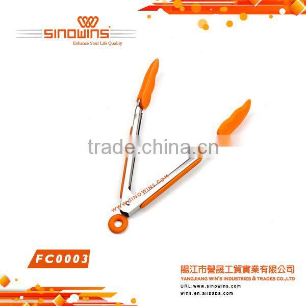 Kitchen ware silicone food Tong bread Tong