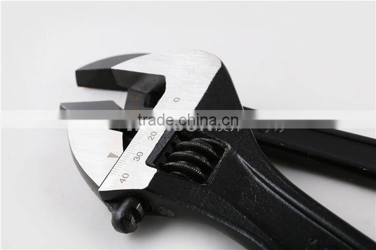 Black Adjustable Wrench/Spanner