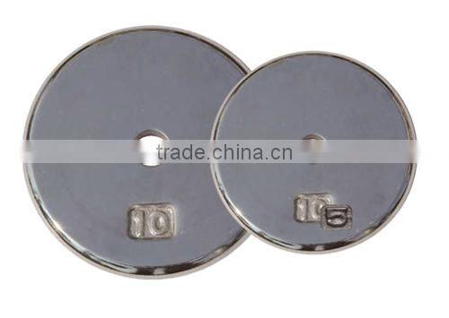 chrome weight plates