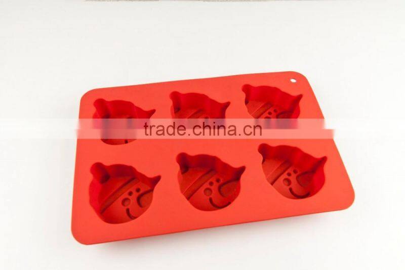 11197 sports symbol Shape Silicone Cake Mold