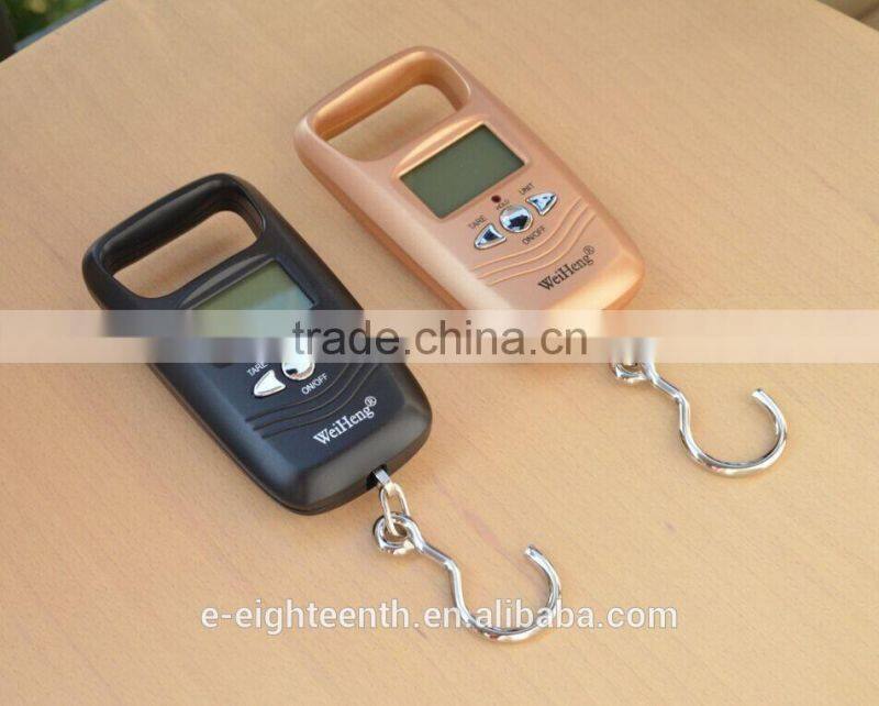 2016 new arrival hot sale 10kg/5g 50kg/10g Digital Electronic Double Precision Weight Hook Hanging Scale
