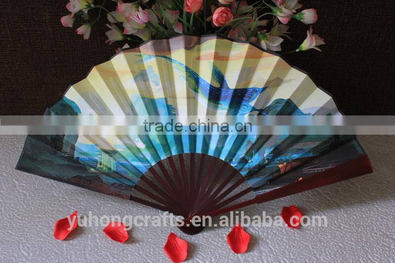 Chinese decorative wall fans