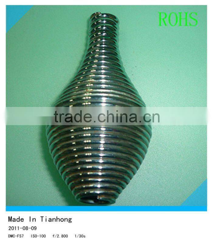 Special compression springs with irregular diameter