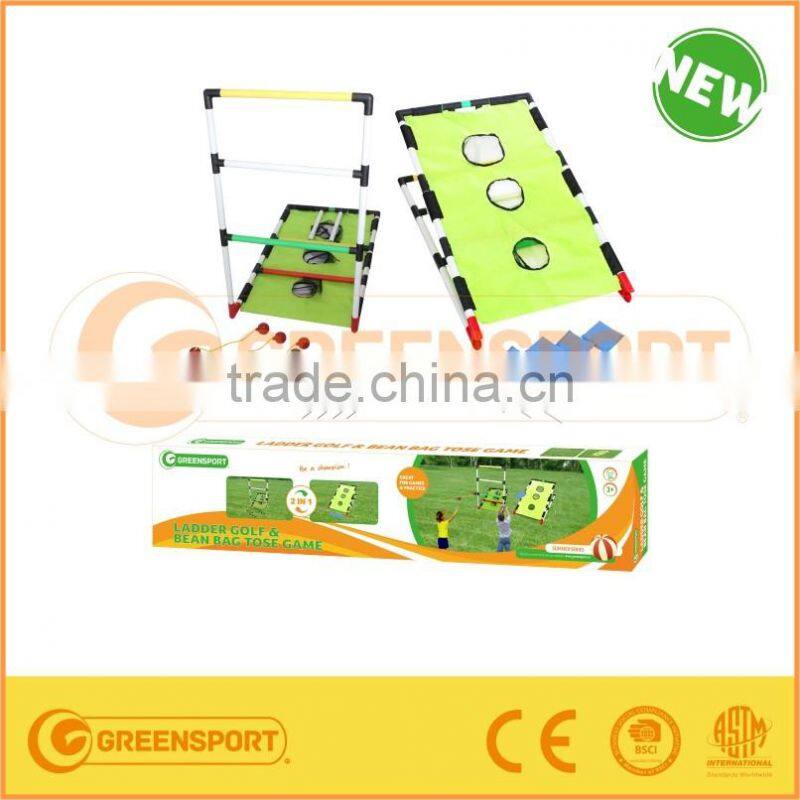 LADDER GOLF&BEAN BAG TOSS GAME/Metal Frame/The bag fill sand or rice