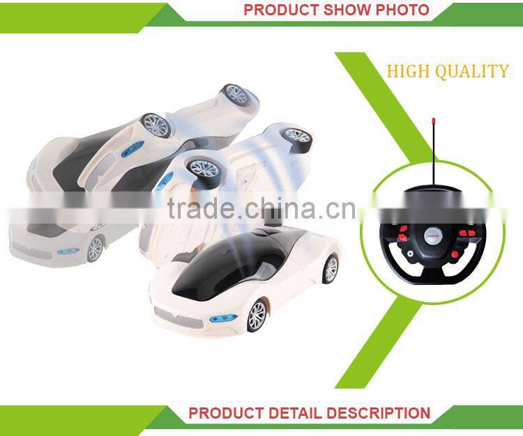 High speed remote control bouncing rc stunt toy car 360 degrees