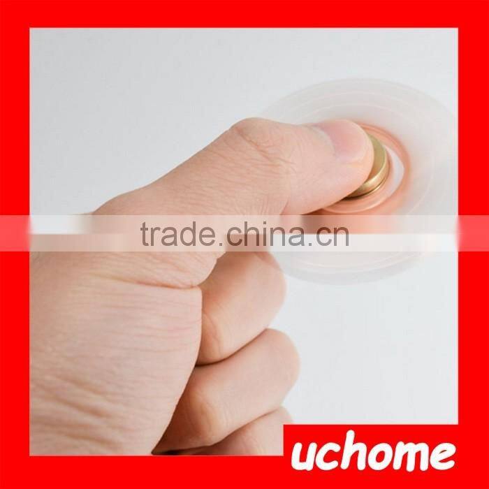 UCHOME 2017 New styleTorqbar Brass Relieve Stress Fidget Toys Edc Metal Bearing Hand Spinner