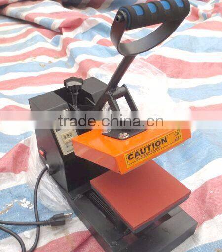 small mini heat press transfer machine 15*15cm, 23*30cm