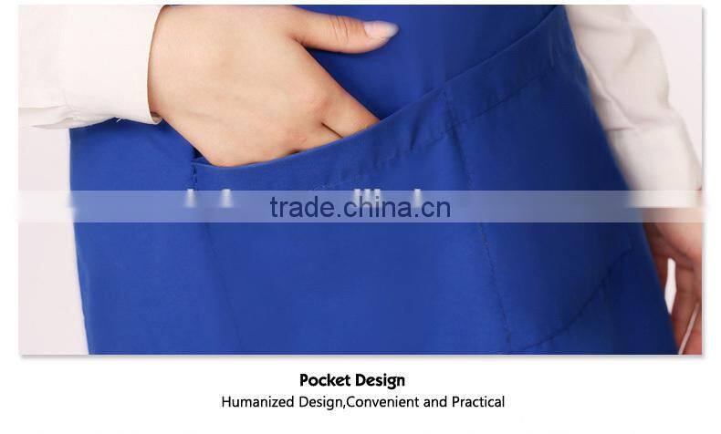 Quality Custom silk screen printing extra large kitchen apron