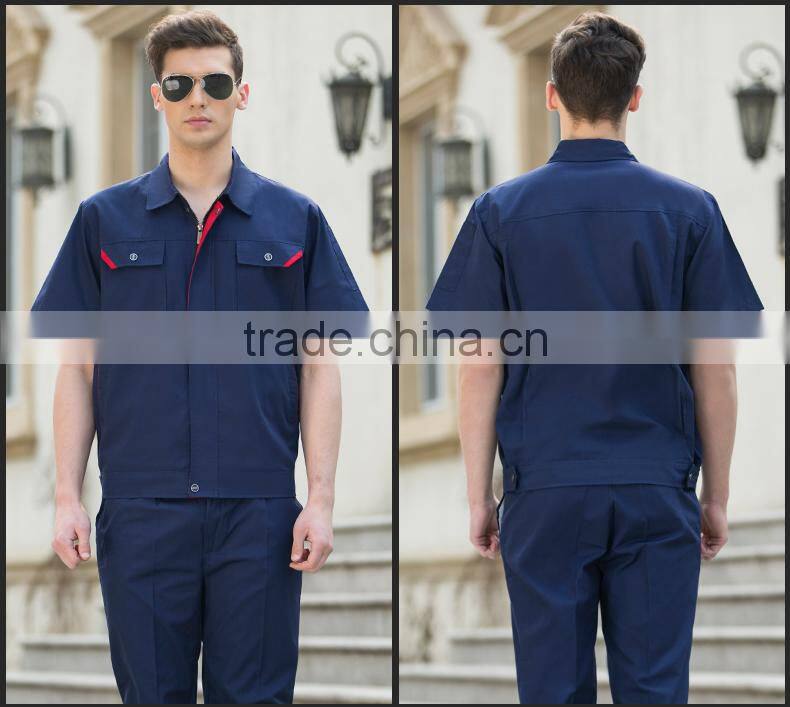 Summer short sleeve worker sets uniform labor insurance clothing