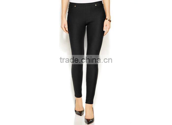 Denim Leggings Cotton Spandex