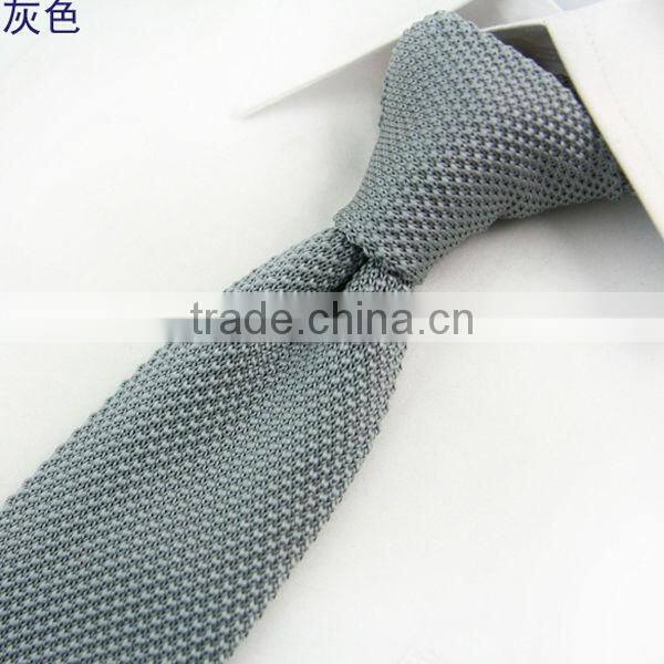 HD2-T63 Solid Men's new fashion knitted narrow tie