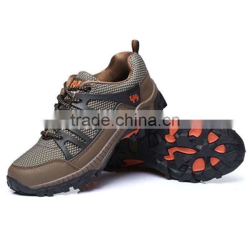 fashion brand outdoor lightweight hiking shoes for male, high quality men outdoor climbing shoes sneakers walking have sample