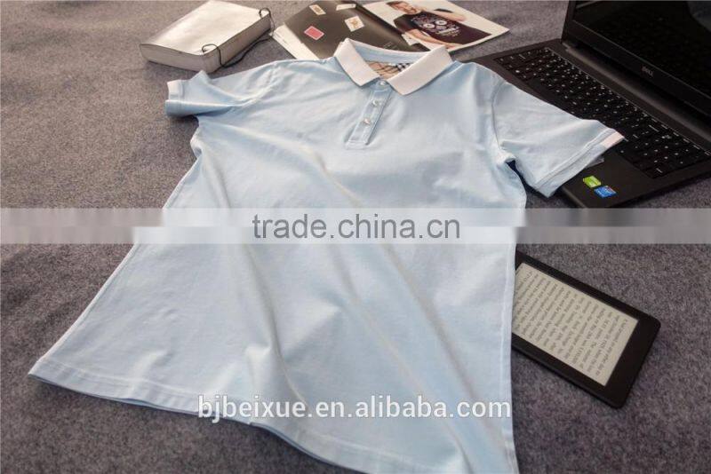 New design fashion pattern man polo custom service polo tshirt