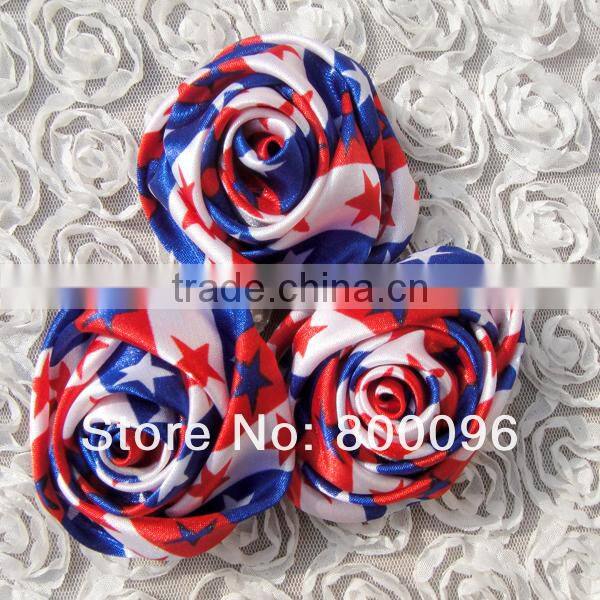 2015wholesale satin fake rose ,satin roses handmade,flowering rose