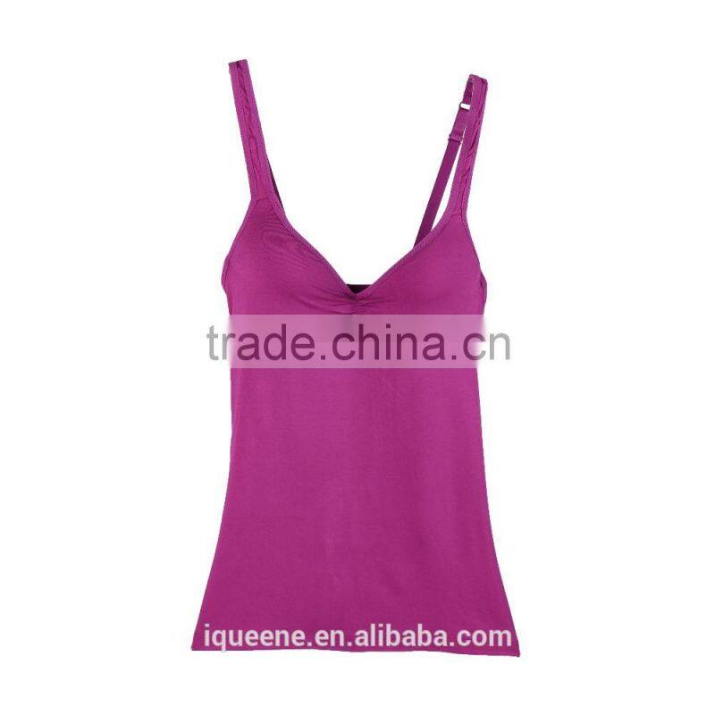 Alluring Deep V-neck No Rims With Chest Pad Velvety Texture Sexy Vest Harness