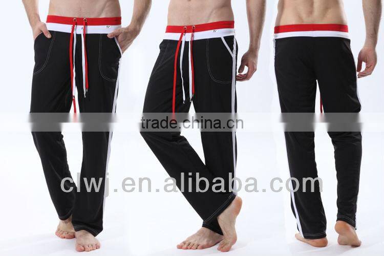 Breathable mens mesh track pants