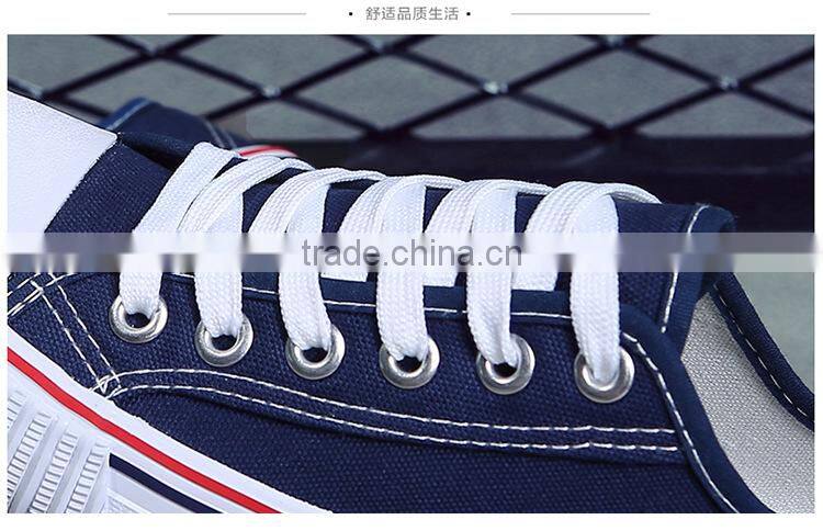 Plain color men's canvas shoes china wholesalers online