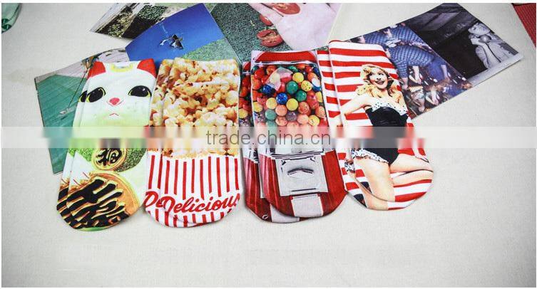 Custom wholesale sublimation socks manufacturer 3d printed