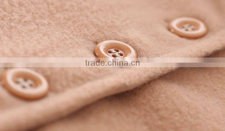 latest western winter children girls faux fur hooded cape poncho