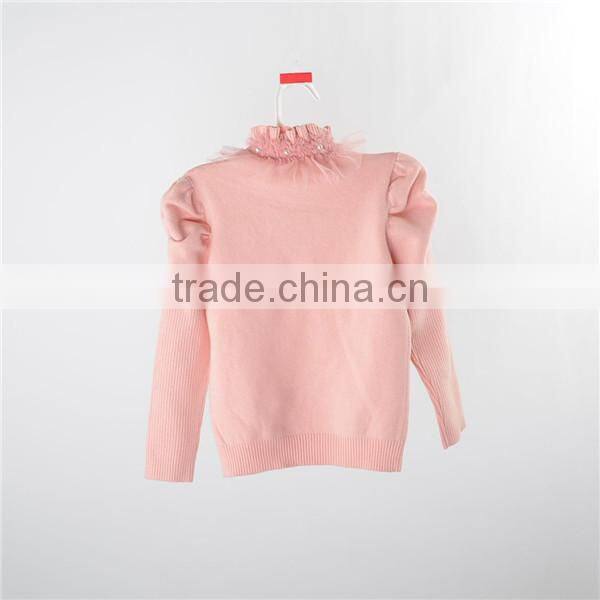100% Cotton models sweater for girls children clothing
