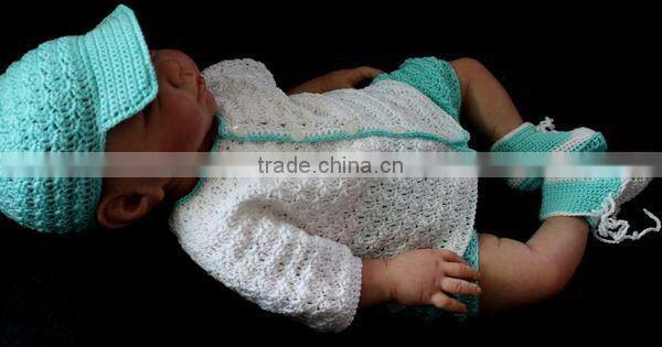 Wool Handmade Sweater Design Crochet Pattern for Baby Clothes