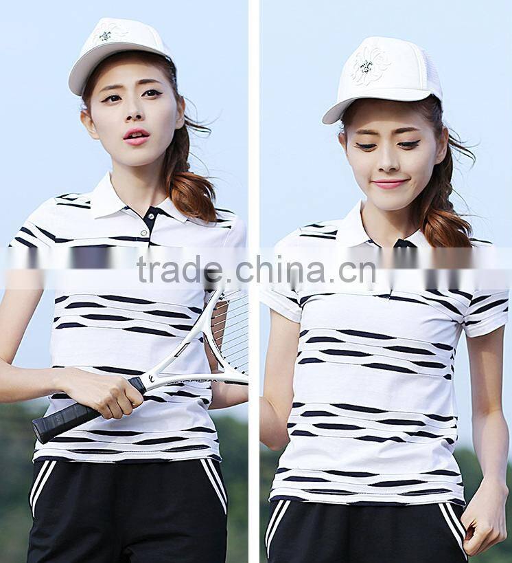 New arrive Fashion high quality good price ladies sports Polo shirt Wholesale Polo t-shirt