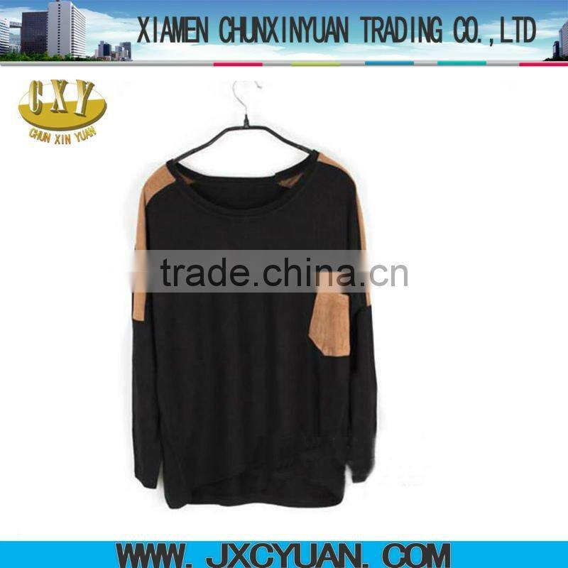 new style clothe, women t shirt with pocket