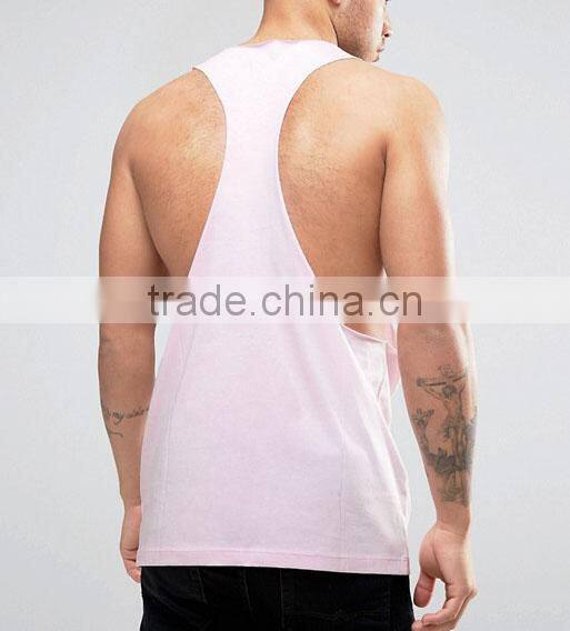 Custom mens overall sublimation 100% polyester stringer fitness gym singlets