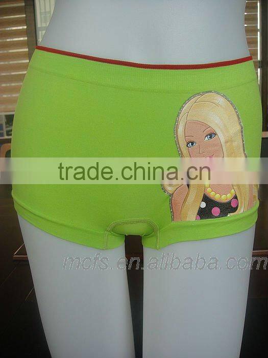 Seamless ladie's boxer shorts panty