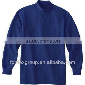 Men's Long Sleeve Performance Honeycomb Mock Neck