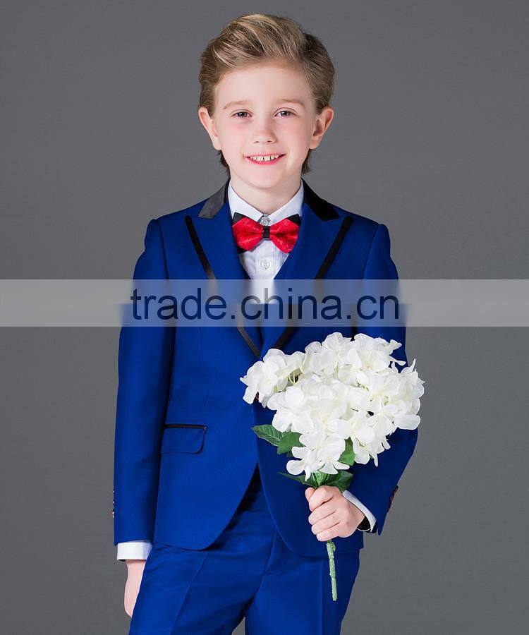 ELPA fashion kids wedding suits formal Blue made to measure suits for boys