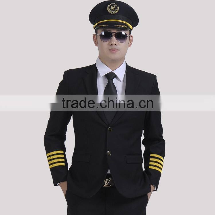 China Suppliers for Airport Work Wear Clothing Airline Pilot Uniform