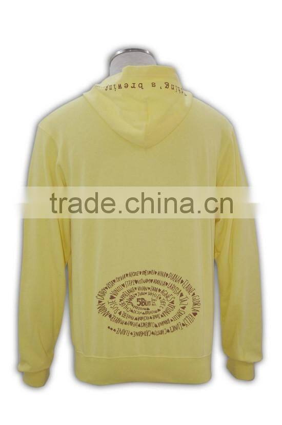 Hot sell good quality wholesale promotional cute bright colored thin hoodie