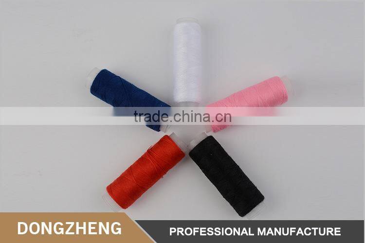 High tenacity colorful polyester dyed wholesale cheap sewing threads for household mending