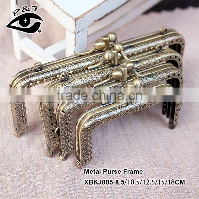 Cheapest Fashion Ball Clasp Purse Frame Different Size Handbags Accessories