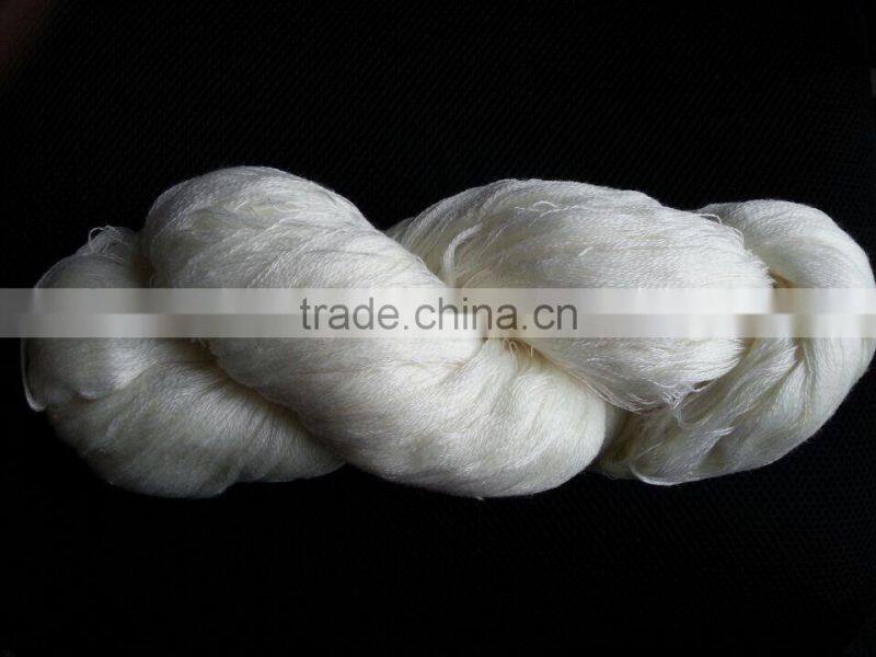 100% Acrylic yarn in NM28/2, 32/2, 36/2 raw white by hanks