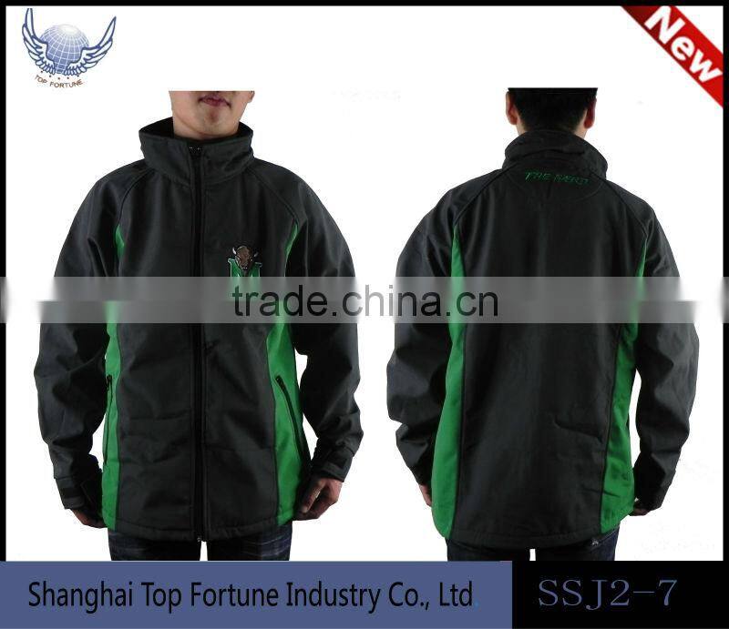 dacron winter outdoor jacket cream bonded jacket