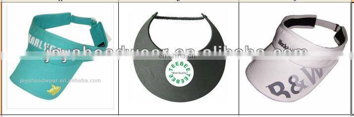 JEYA eco-friendly uv sun visor cap