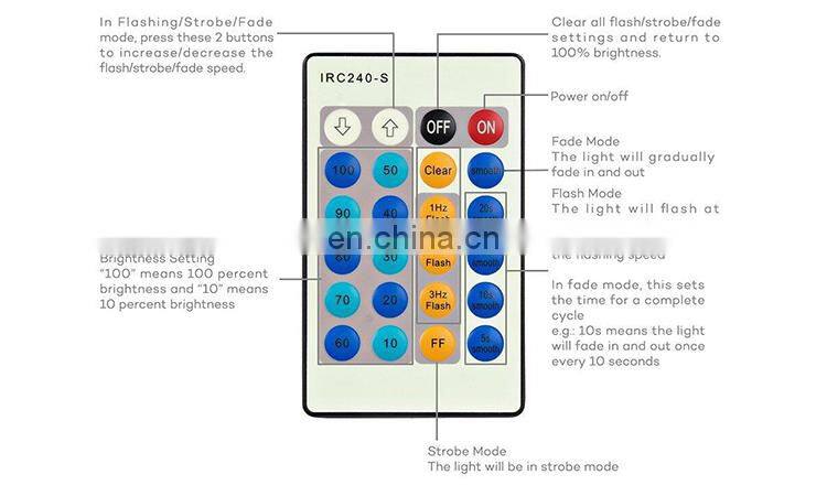 Products 10M 100 LEDs Remote Controlled Led String Lights