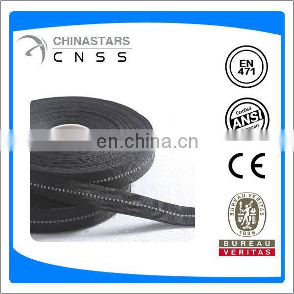 colored high visibility reflective webbing tape for garment