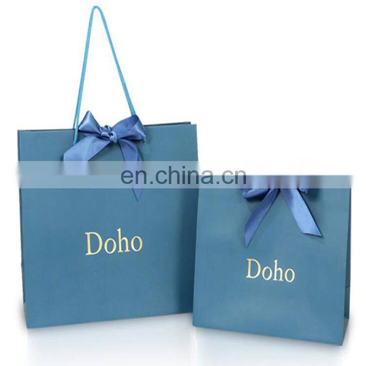 Factory price Cheap Price design grey pp woven handle shopping bag for supermarket retail paper bag