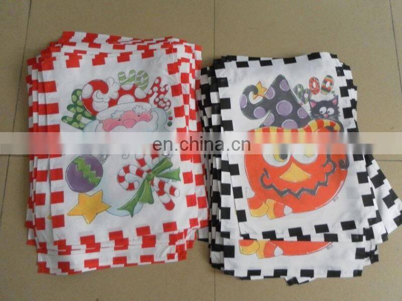 heat press or digital print garden flag