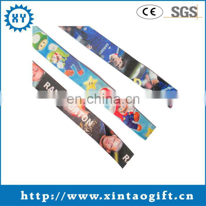 2013 New arrival polyester lanyard mobile phone strap producer