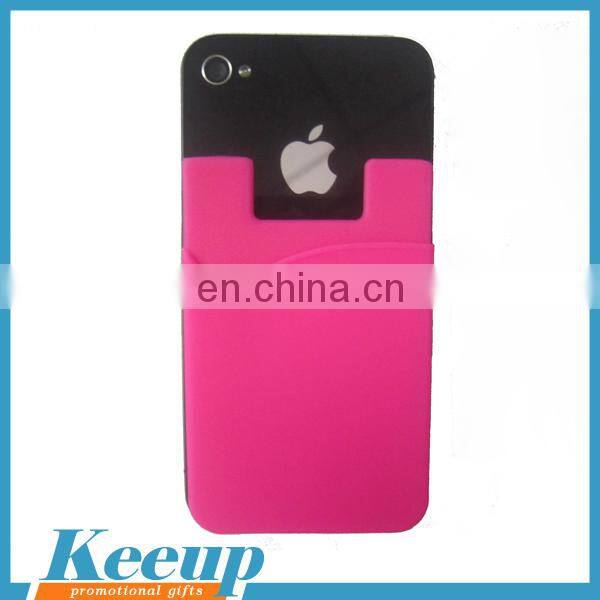 Novelty Adhesive Smart Phone Wallet with Custom Logo