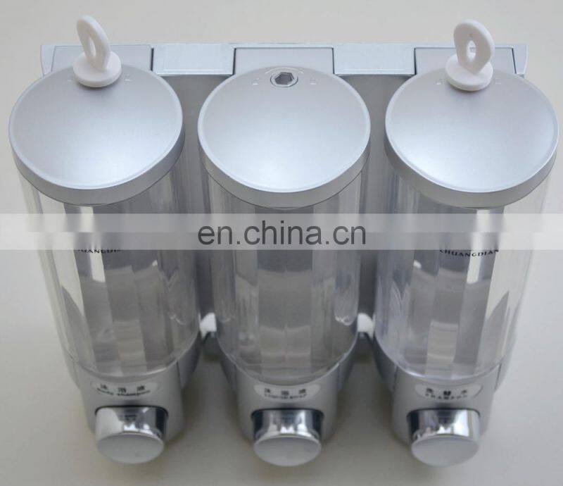 bathroom decorative triple liquid soap dispenser CD-3006A