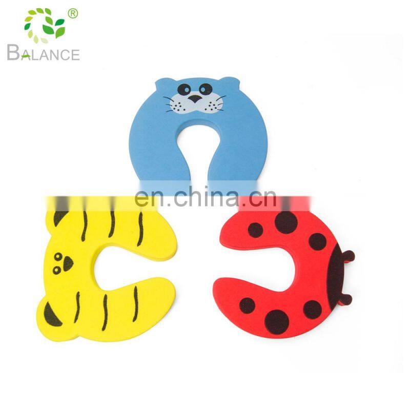 baby safety product Custom cartoon EVA Trade assurance high quality baby finger pinch guard EVA door stopper