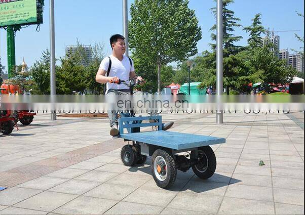 Greenhouse vegetables for electric hand pushed flat car/flatbed tricycle