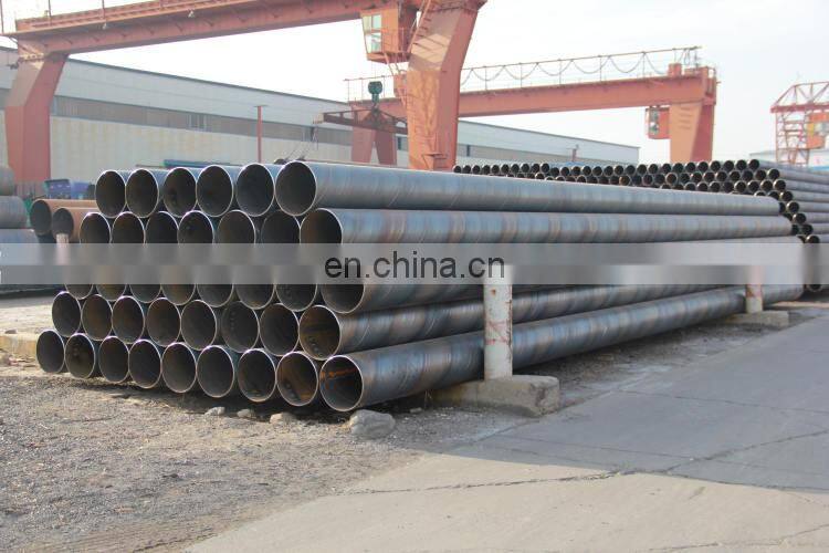 24 Inch Diameter AWWA C200 GR 2 SSAW Spiral Saw Steel Line Pipe for Water Drainage Projects