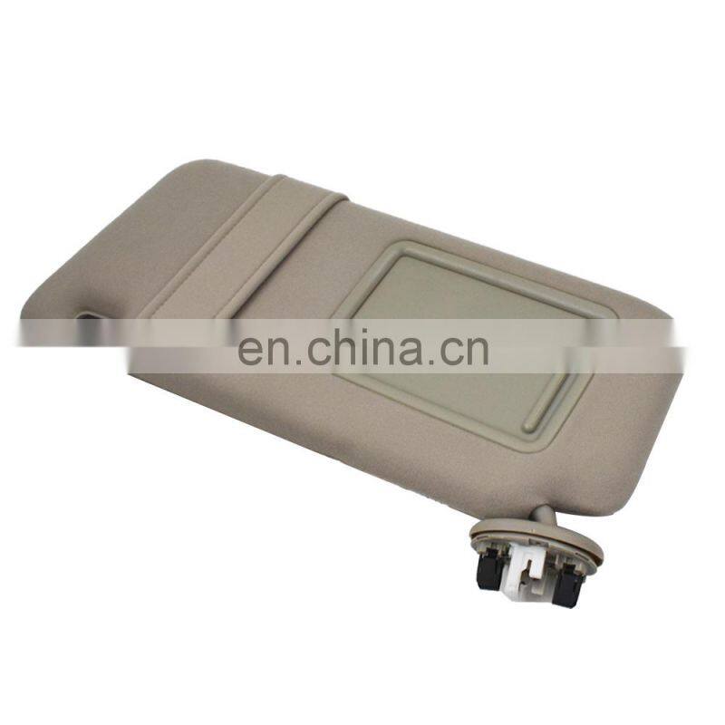 Sun Visor with Light Driver Left LH Beige for 07-11 Toyota Camry NEW