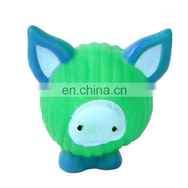 Cow Shaped Puppy Dog Toys Chewing Squeaky Vinyl Pet Toys With Sound Squeaker